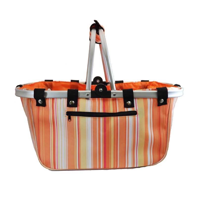 canvas basket bag