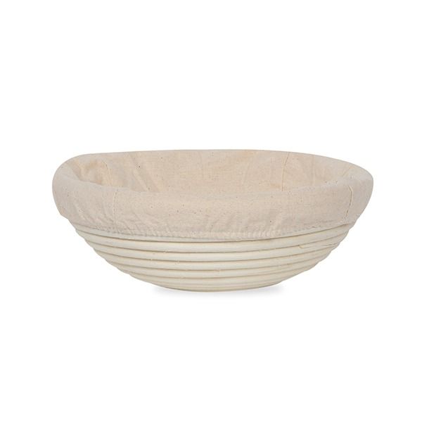 Artisan Collection: 12-Pack 8" Round Proofing Basket w/ Cloth Liner