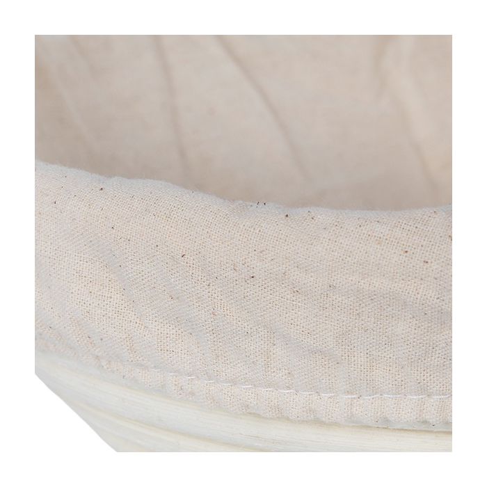 Artisan Collection: 12-Pack 9" Large Round Rattan Proofing Baskets with Cloth Liners