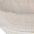Artisan Collection: 12-Pack 7" Round Cotton Cloth Proofing Basket Liners (Basket Not Included)