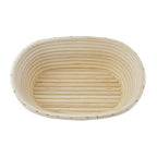 Artisan Collection: 12-Pack 9" Narrow Oblong Rattan Proofing Basket