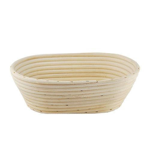 Artisan Collection: 12-Pack 9" Narrow Oblong Rattan Proofing Basket