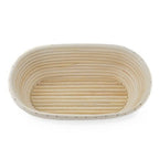 Artisan Collection: 12-Pack 10" Wide Oblong Rattan Proofing Baskets