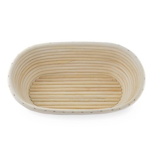 Artisan Collection: 12-Pack 10" Wide Oblong Rattan Proofing Baskets