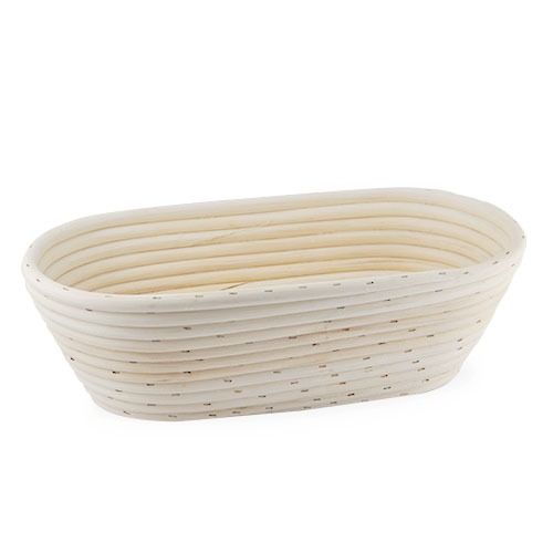 Artisan Collection: 12-Pack 10" Wide Oblong Rattan Proofing Baskets