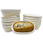 Artisan Collection: 12-Pack 10" Wide Oblong Rattan Proofing Baskets