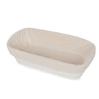 Artisan Collection: 12-Pack 12" Rectangular Cotton Cloth Proofing Basket Liners (Basket Not Included)