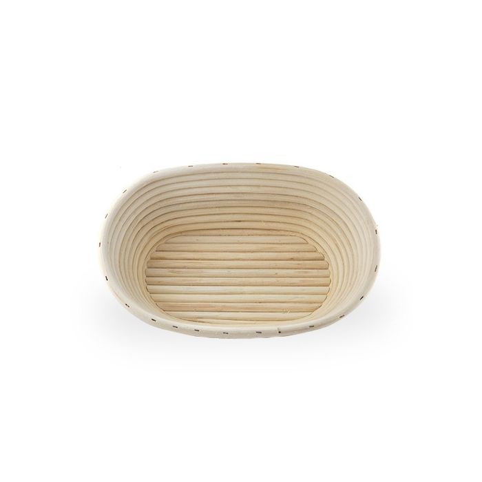 Artisan Collection: 12-Pack 12" Large Wide Oblong Rattan Proofing Baskets