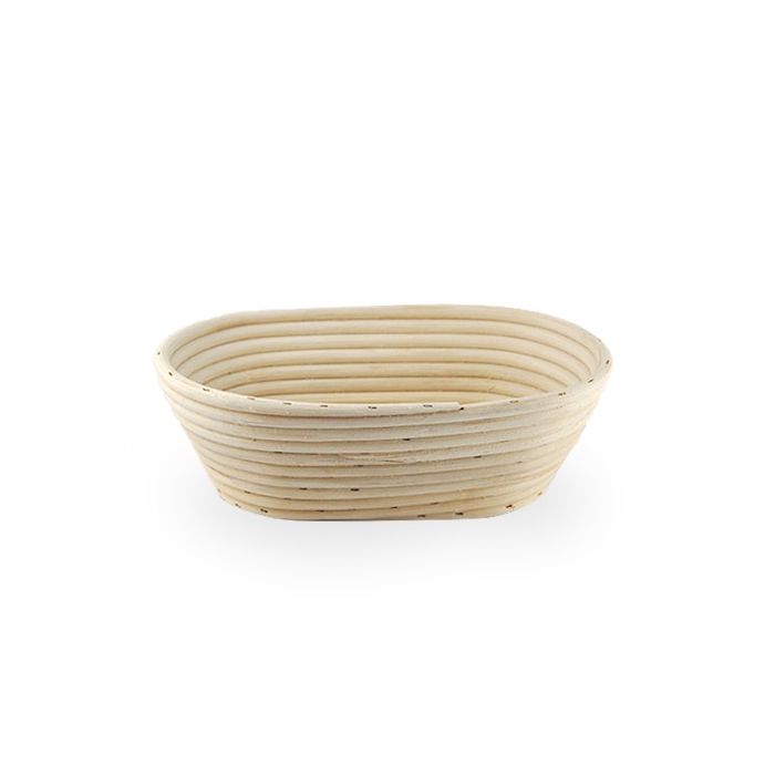 Artisan Collection: 12-Pack 12" Large Wide Oblong Rattan Proofing Baskets