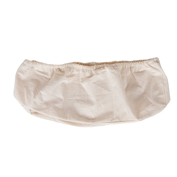Artisan Collection: 12-Pack 13" Long Oblong Cotton Cloth Proofing Basket Liners (Basket Not Included)