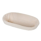 Artisan Collection: 12-Pack 13" Oblong Rattan Proofing Baskets with Cloth Liners