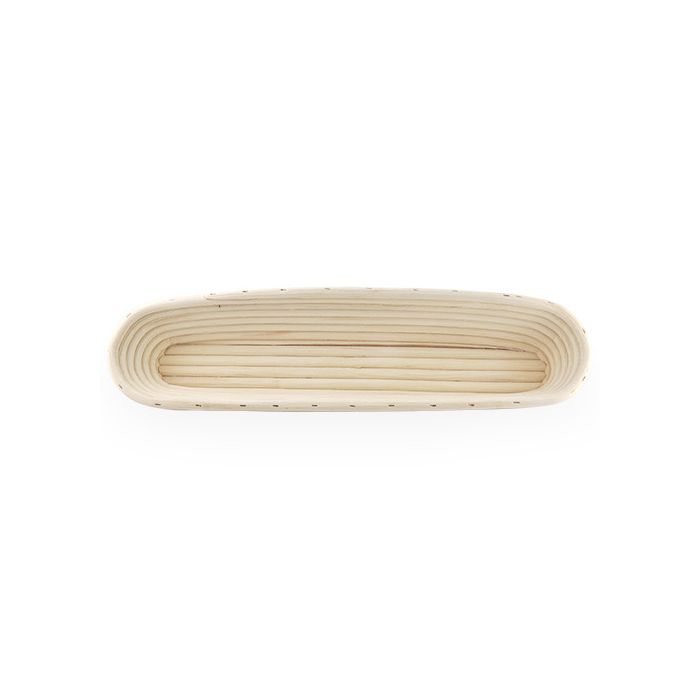 Artisan Collection: 12-Pack 15" Slim Oblong Rattan Proofing Baskets