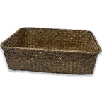 Alexa Collection: 12-Pack 14" Extra Large Rectangular Seagrass Tray