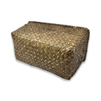 Alexa Collection: 12-Pack 12" Slim Rectangular Natural Seagrass Utility Tray