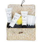 Alexa Collection: 12-Pack 9" Natural White Wash Seagrass Keepsake Storage Boxes with Lid