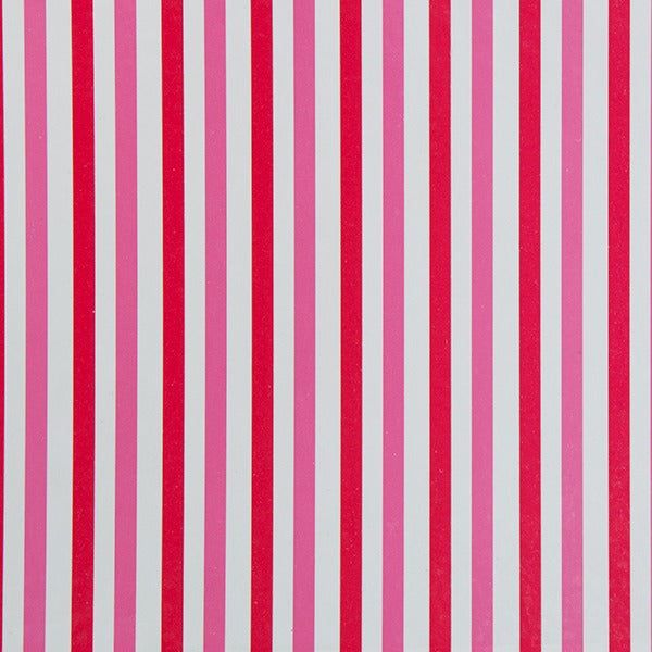 12-Pack 12" Medium Red & White Stripe Valentine Gift Trays