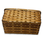 12-Pack: Small 11" Honey Bamboo Rectangular Baskets