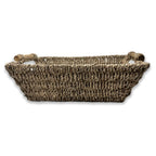 Kalani Collection: 12-Pack 14" Medium Tall Sea Grass Basket with Bamboo Handles