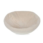 Artisan Collection: 12-Pack 10" Round Cotton Cloth Proofing Basket Liners (Basket Not Included)