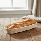 Artisan Collection: 12-Pack 15" Slim Oblong Rattan Proofing Baskets