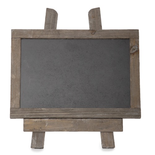 Wooden Chalkboard with Easel - Small The Lucky Clover Trading Co.