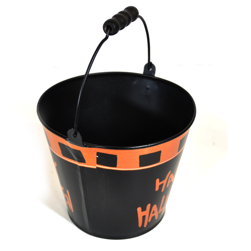 Mini Round Halloween Bucket Happy Halloween The Lucky Clover Trading Co 4762