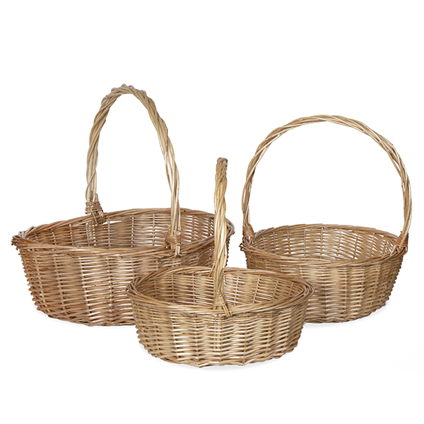 Swing Handle Baskets and Fixed Handle Baskets for Gift Basket Making ...